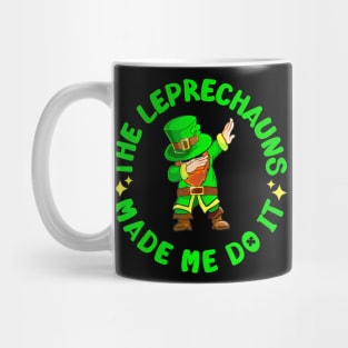 The Made Me Do It St Patricks Day Kids Boy Mug